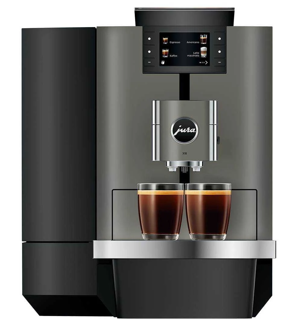 Кавомашина Jura X10 Dark Inox (EA) 15546 купити в Києві | Tehnohata.ua
